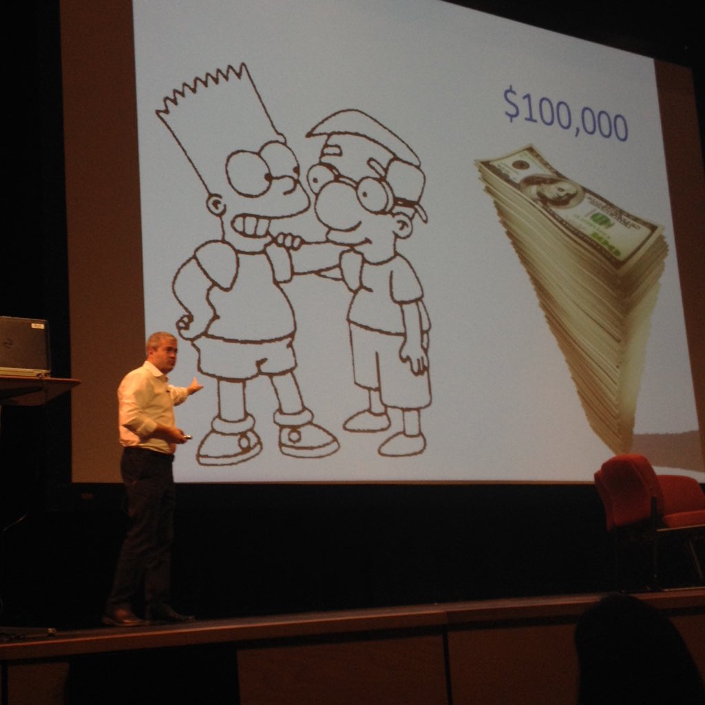 suzannevardy's tweet photo. Time w friend & earning $100 000 = same effect on well-being. Thank u Dr. Leiberman. @social_brains #selbc https://t.co/jBkf88GJCo