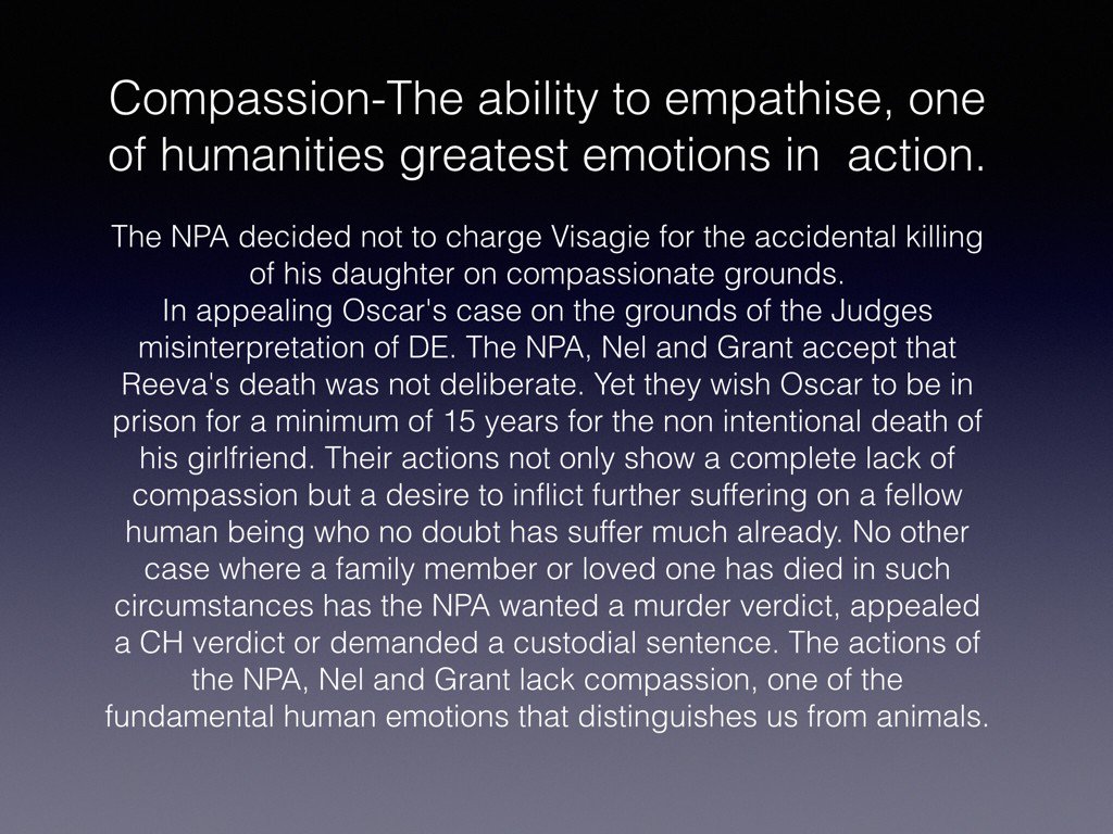 Dee29659780's tweet photo. @BCSharman2 #AdvocatingCompassion #supportforOscar https://t.co/7DdwFezZwo