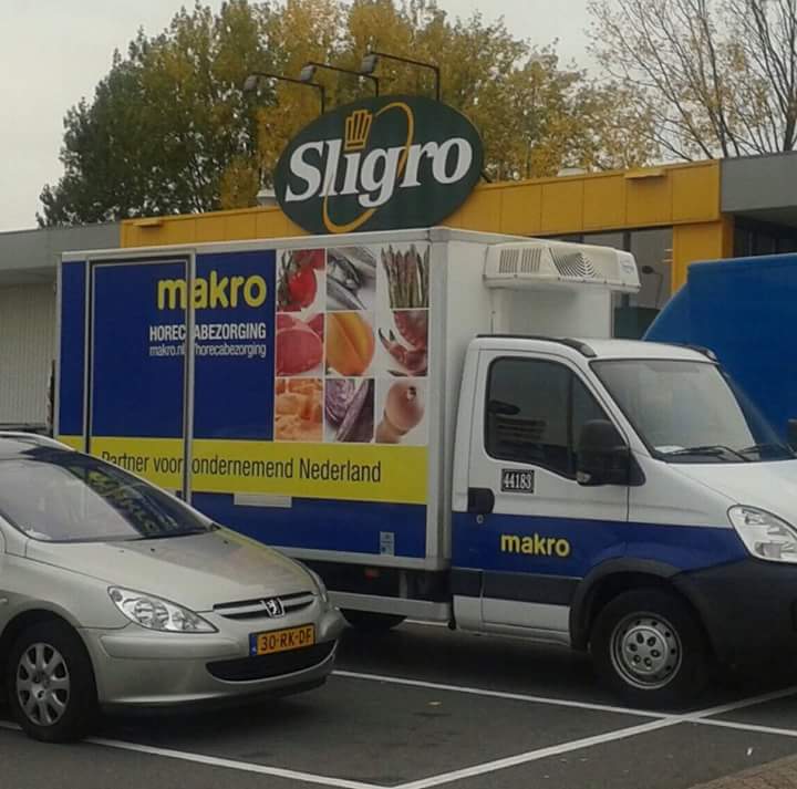 Zo zie je maar, iedereen komt wel eens bij de <a href="/sligro/">Sligro</a> ;)