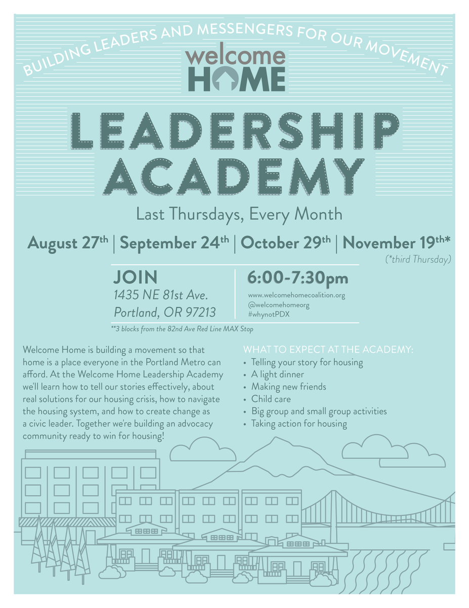 sisterspdx's tweet photo. Welcome Home Leadership Academy 10/29 6-8 pm @pdxjoin (1435 NE 81st Avenue) #whynotPDX
https://t.co/CXVvuMFZ9d https://t.co/IJjgp1DJLp