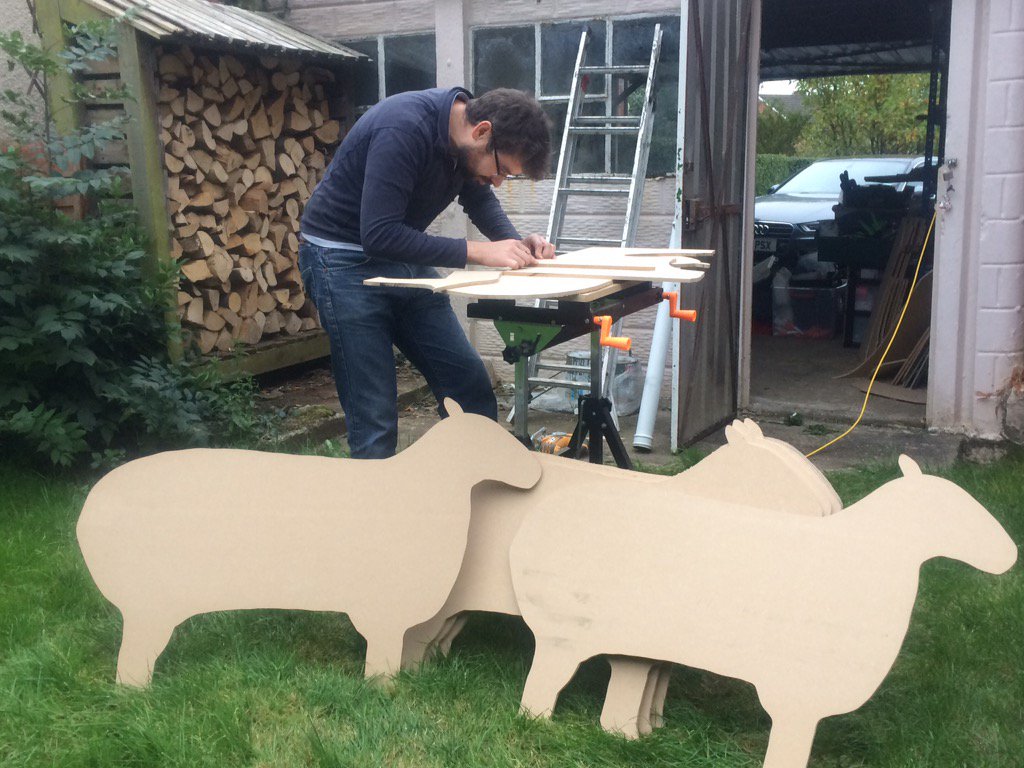 SaraPedersen3's tweet photo. #projectsheep is underway! https://t.co/htkvgzeWLy