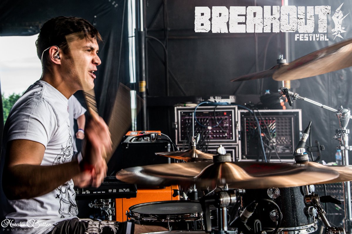 jamescookdrums's tweet photo. Awesome photo from @Natalie_Batten at @BreakoutFestUK Loved this show! @TRCofficial @PaisteNation #TRC2015 #teamUK https://t.co/xTLUT5BDsq