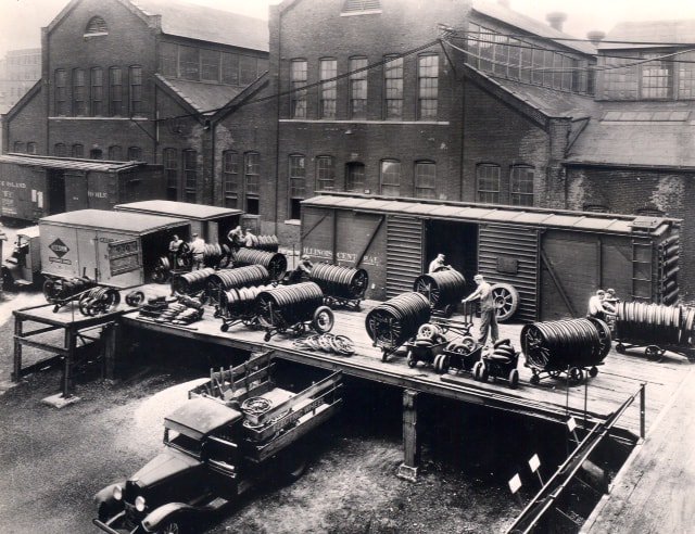 A blast from the past from the <a href="/titan_tire/">Titan International</a> plant in Quincy - #ThrowbackFriday?