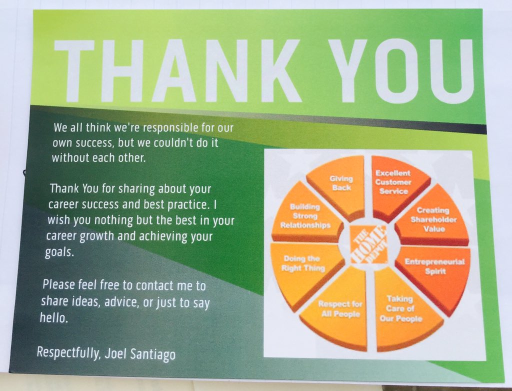smitty04's tweet photo. Thank you @THDJoelSantiago for the nice card, very thoughtful of you!!👏🏼 https://t.co/FwEfLBeKXi