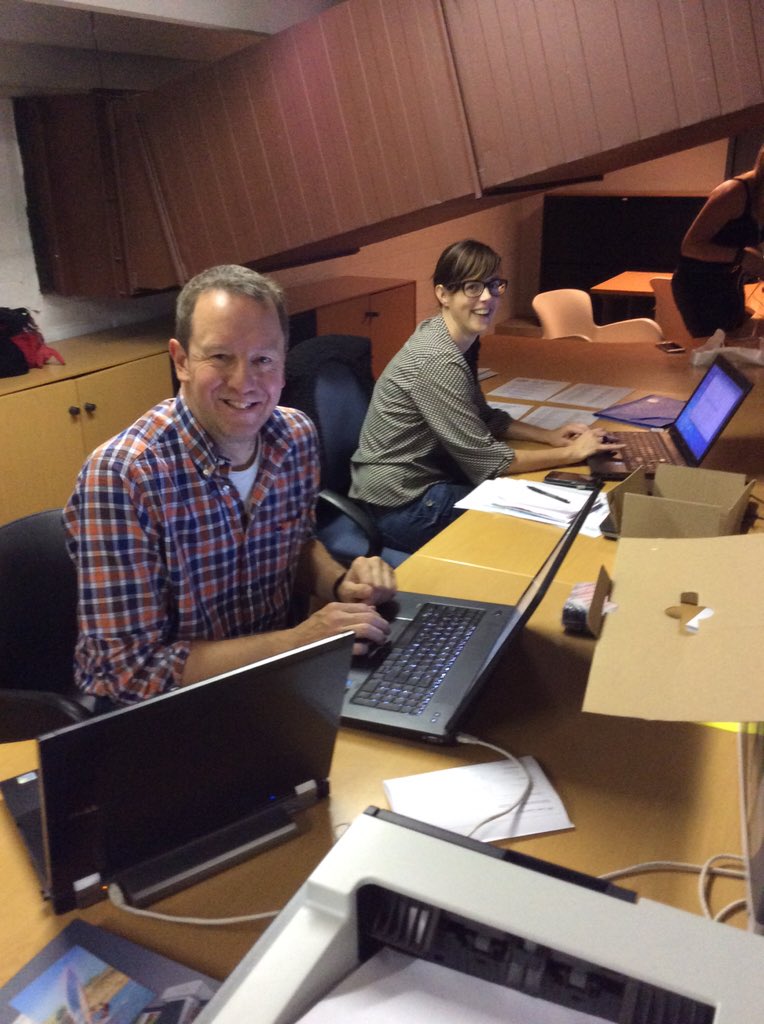IAOenglish's tweet photo. Busy preparing for #ICROM1! https://t.co/XzHacvrjhn