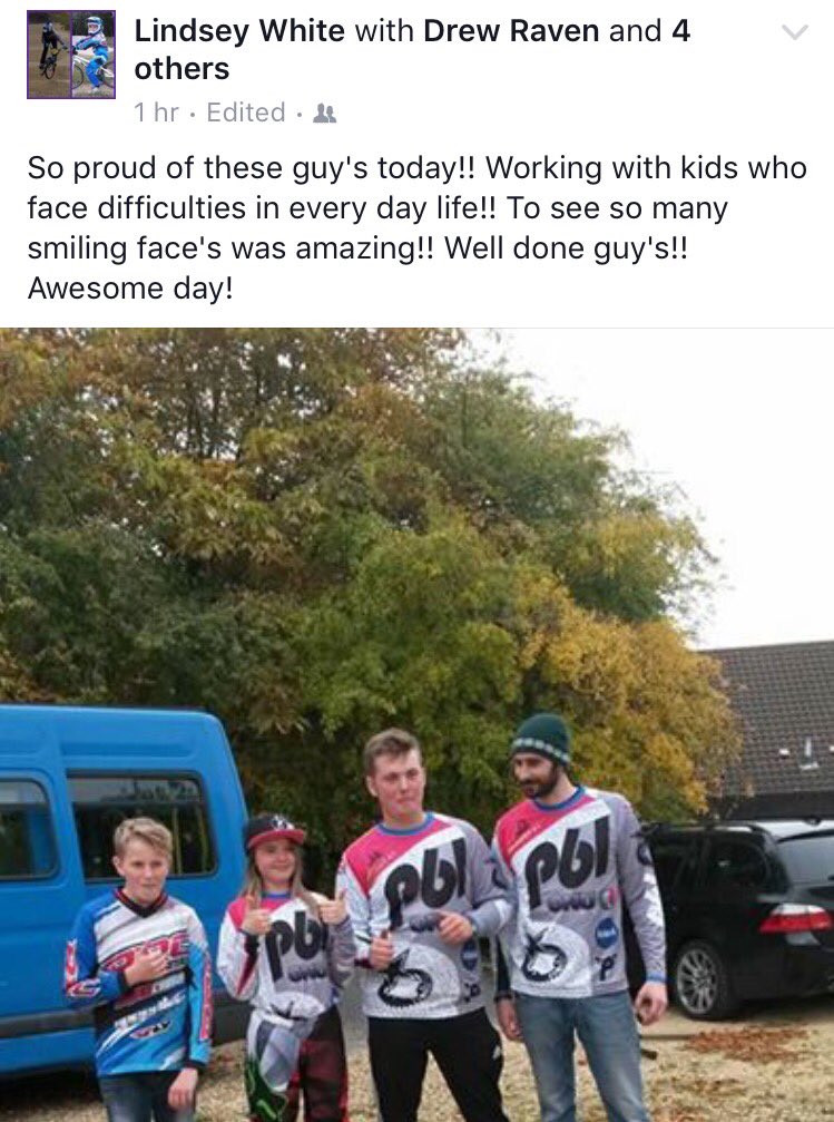 The61Project's tweet image. P61 today helped with the @PeterboroughBMX Disabled Riders Day and loved it. Thank you Lindsey &amp;amp; Steve at the club.