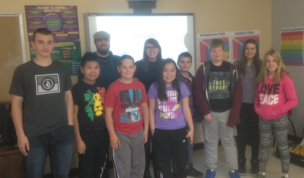 Gr 7-9 students <a href="/HGFAcademy/">H.G.Fillier Academy</a> recently enjoyed a pres on civic engagement from Holly and Richard #NLYouth <a href="/NLESDCA/">NLESD</a>
