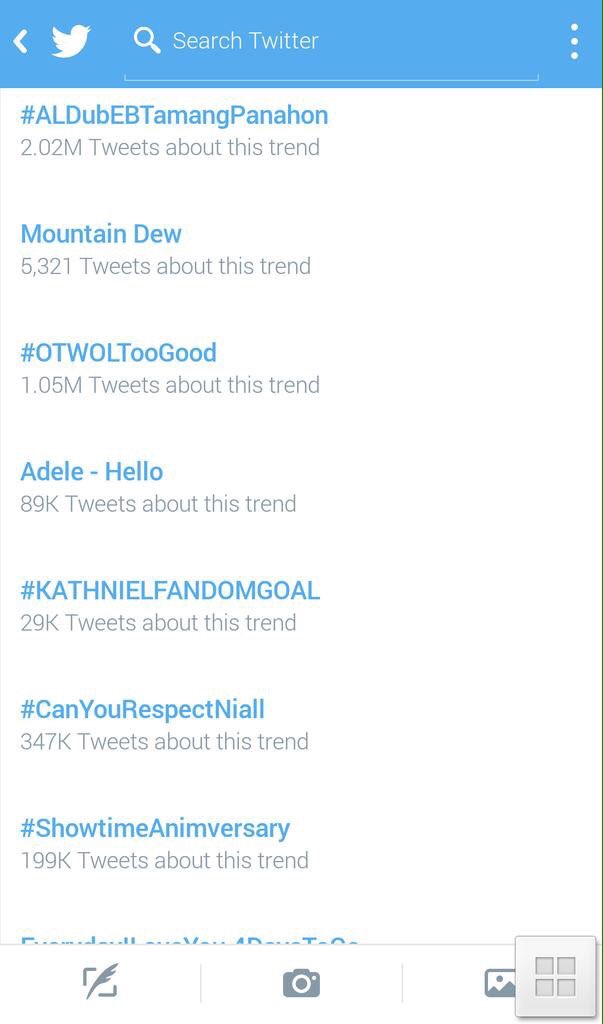 ofctrendsetter's tweet photo. HAPPY TWO POINT ZERO TWO MILLION

#ALDubEBTamangPanahon https://t.co/fwolhvEpHx