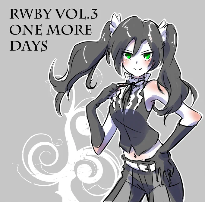 後出しジャンケンごめんなさい
でも、卑怯だよ。予定が狂ったよ
#RWBY_vol3_count_down 