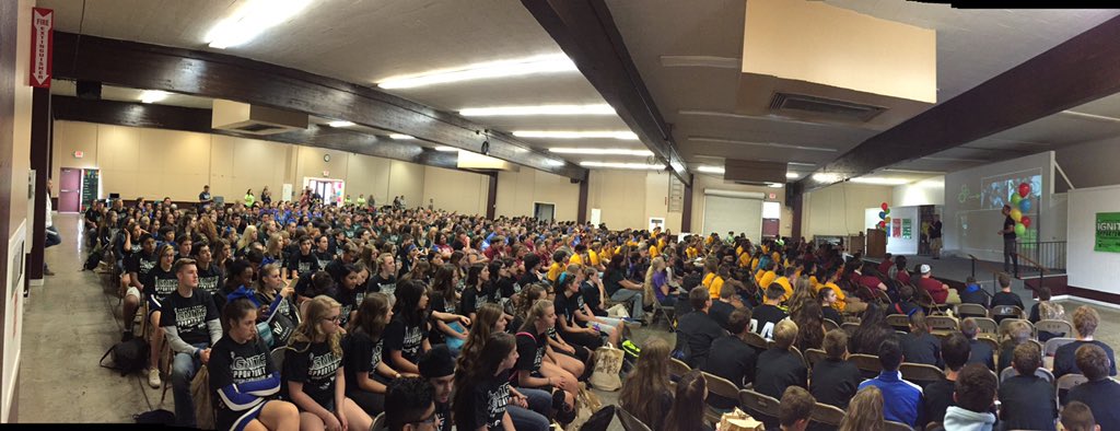 NorthStateSTEM's tweet photo. Wave 1 of students at Ignite STEM Career Day. #northstateSTEM #STEMCAD2015 https://t.co/yoVUKuO0fA
