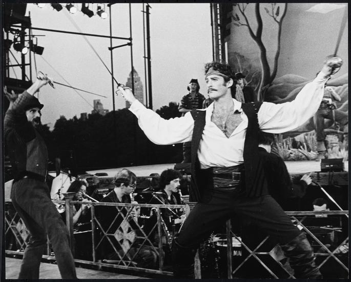 Happy birthday to Kevin Kline, here in his Tony-winning performance in \"Pirates of Penzance,\" 1980 