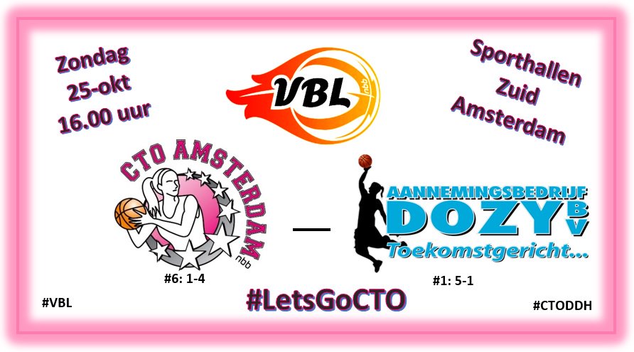 CTOBasketball's tweet photo. Zondag komt het CTO in actie tegen koploper @BVDenHelder #LetsGoCTO #VBL #CTODDH
Preview: https://t.co/s7U5DboJoz https://t.co/23hS371D2x