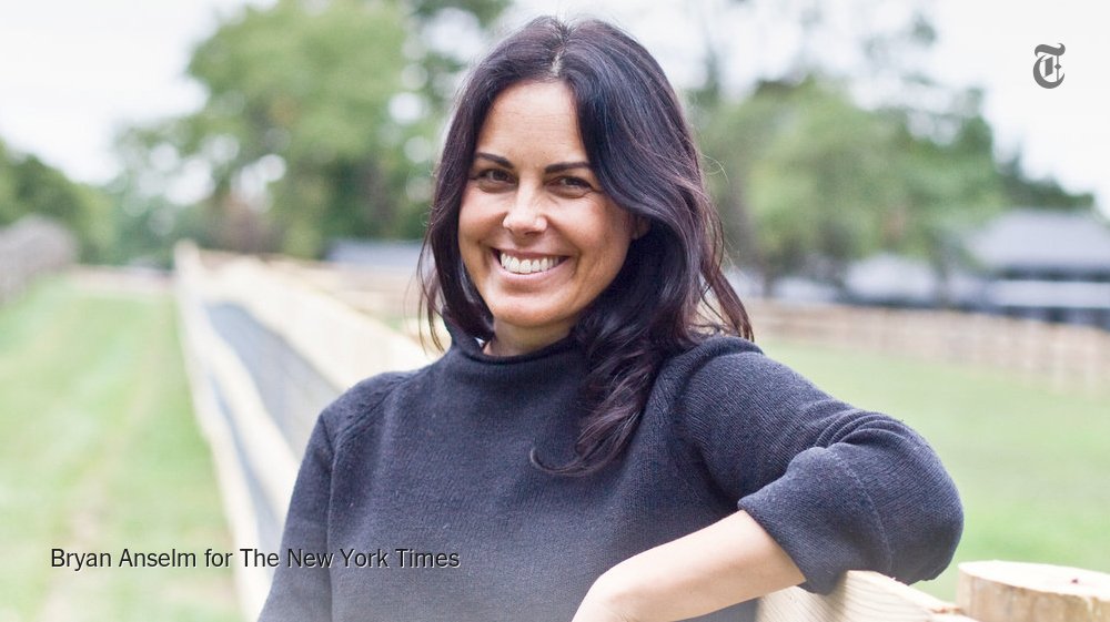 NYTMetro's tweet photo. Tracey Stewart on rescuing animals, her NJ farm, and converting Jon Stewart to vegetarianism https://t.co/R4nv7PBNN3 https://t.co/pKhvqGiKb5