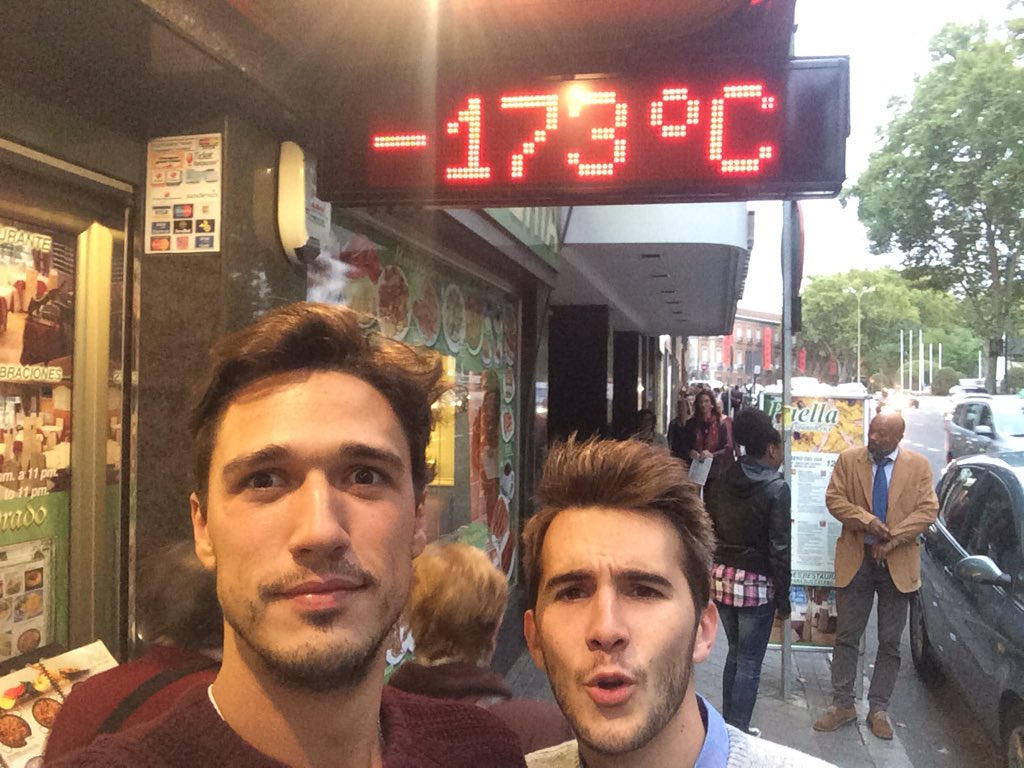 Jaferba's tweet photo. Empieza a refrescar en Madrid @JuanmanuelCN https://t.co/val16q7cEn