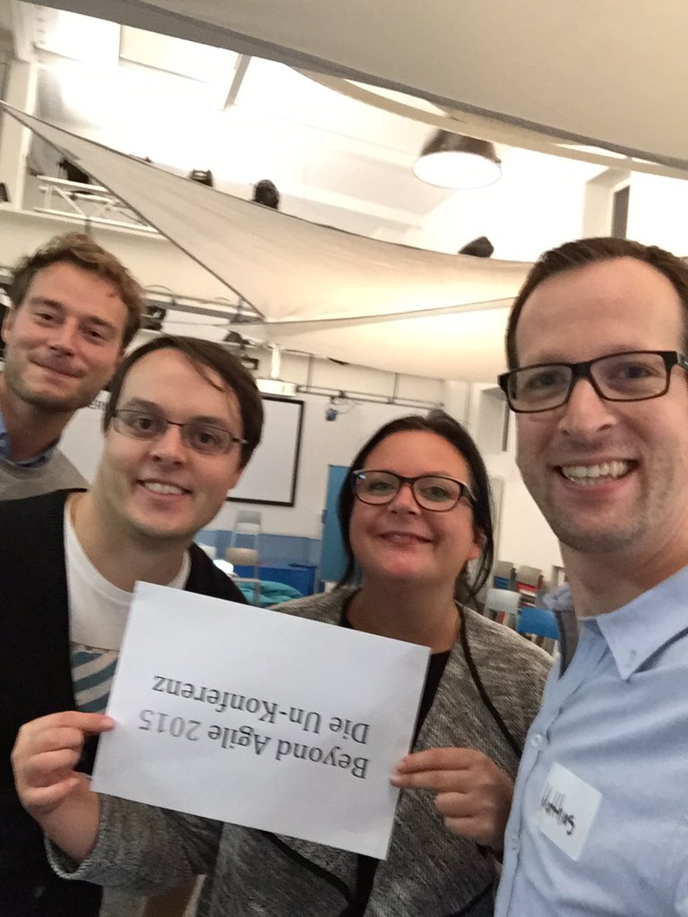 beyondagilecamp's tweet image. Scheeee wars! Bis 2016
@susemuehlbauer @dominik_angerer @Querschaedel @MatthiasMohme #beyondagilecamp