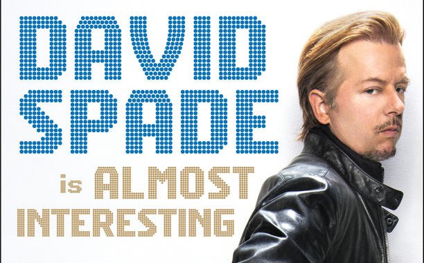 EW's tweet photo. Exclusive: Listen to @DavidSpade read from his memoir, 'Almost Interesting': https://t.co/fMtpfgT2z2 https://t.co/4i2WALqNCR