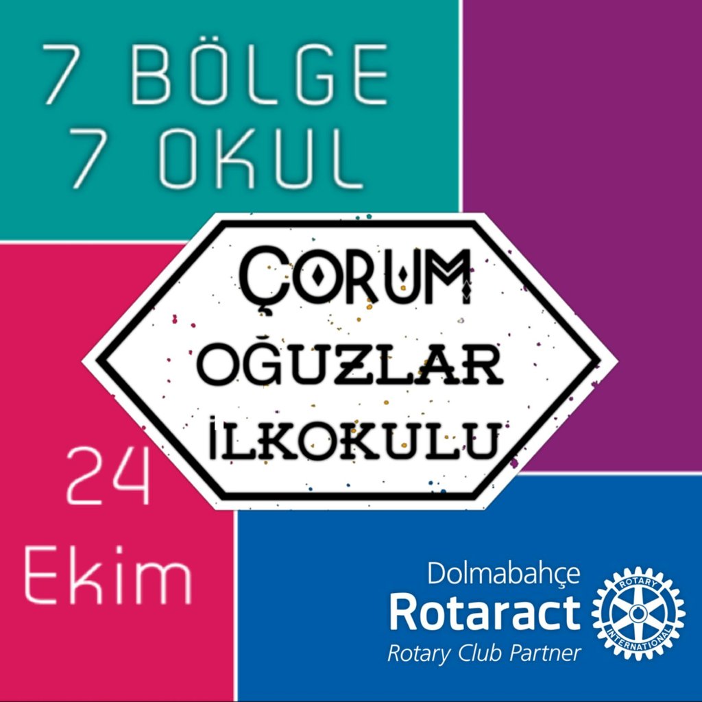 DolmabahceRAC's tweet photo. "Geleneksel 7 Bölge 7 Okul Projemizin bu dönem ilk durağı Karadeniz Bölgesi Çorum Oğuzlar İlkokulu! https://t.co/mitMCeY20w