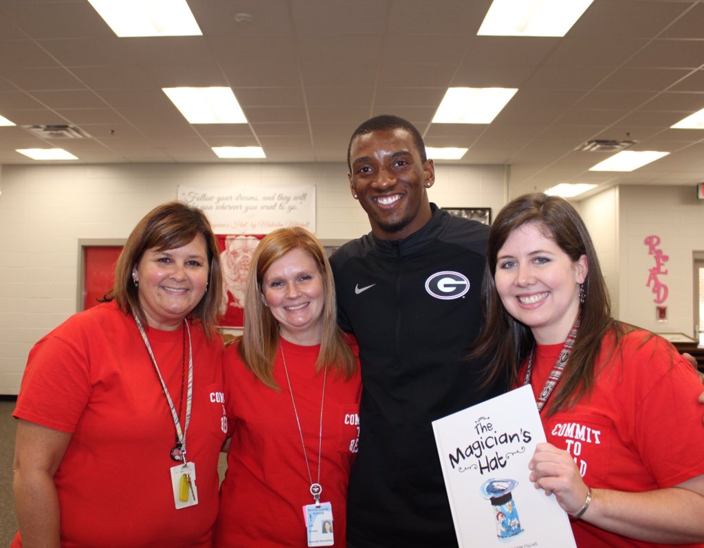 JSSorrells's tweet photo. It happened--and it was awesome!!  #malcolmreadwithus @Money_Mitch26 @ReadWithMalcolm https://t.co/wDkra1vs5A