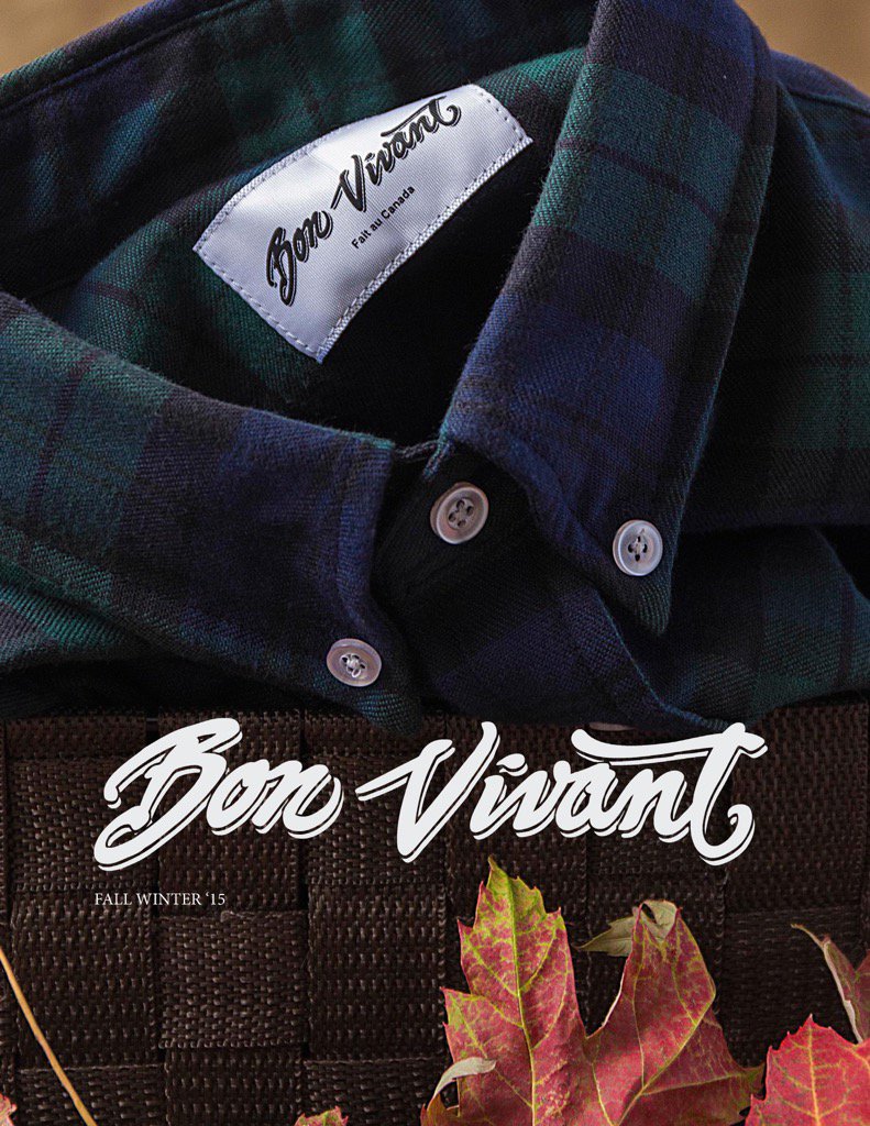 The AW'15 lookbook is live now at: bonvivantshop.com/pages/lookbook