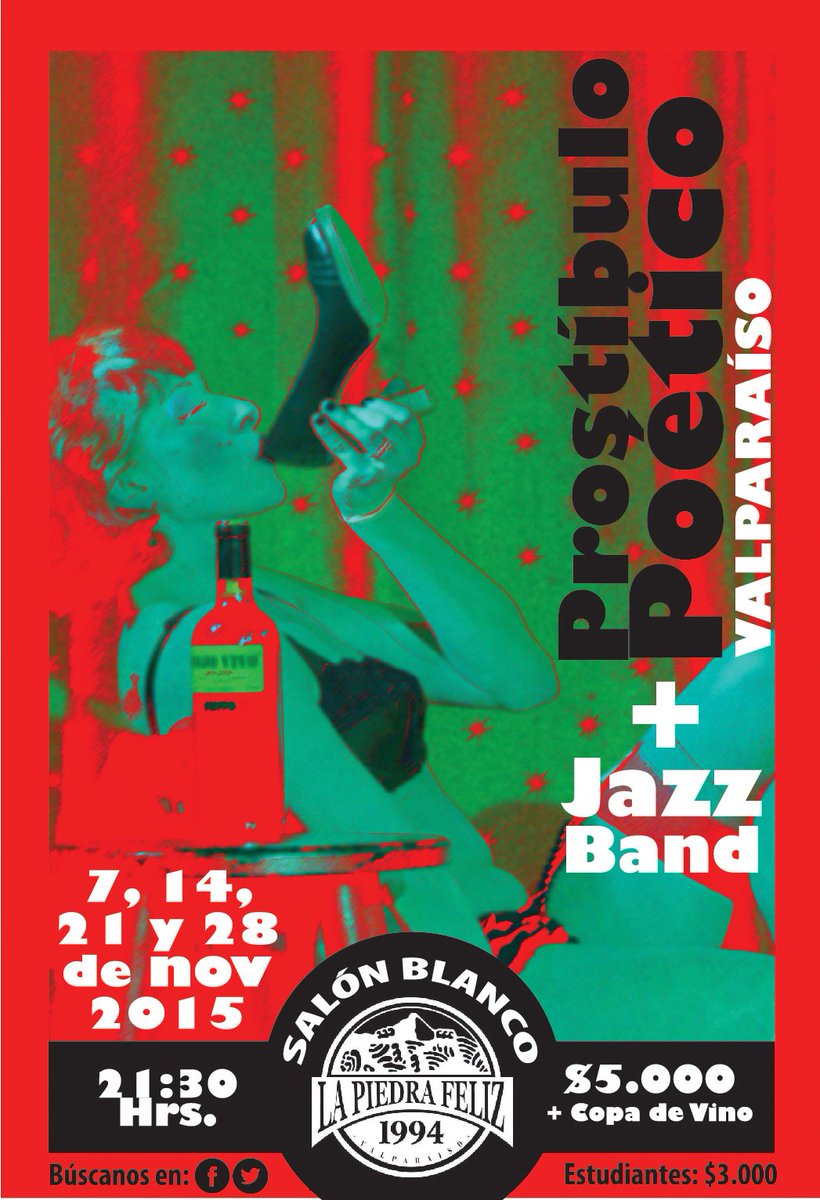 ProstibuloP's tweet image. Décima temporada de Prostíbulo Poético. Corran a La Pecera a comprar sus entradas !! …tibulopoeticovalparaiso.wordpress.com/2015/10/21/nue…