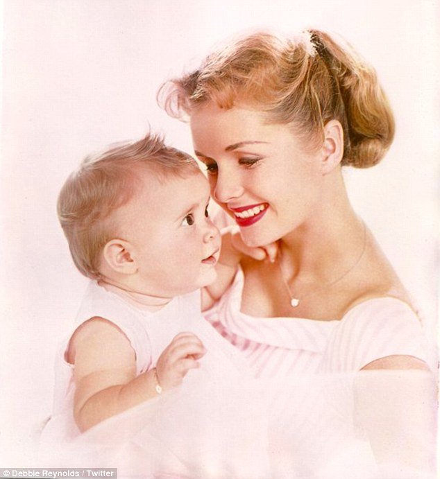 Debbie Reynolds wishes daughter Carrie Fisher a happy 59th birthday with sweet throwback  