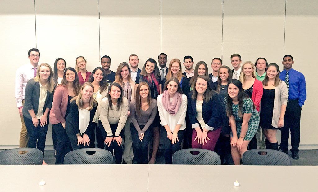 PennStateOoO's tweet photo. Congratulations to the newest members of Penn State's Order of Omega on their initiation last night!! https://t.co/P4nbndpLOE