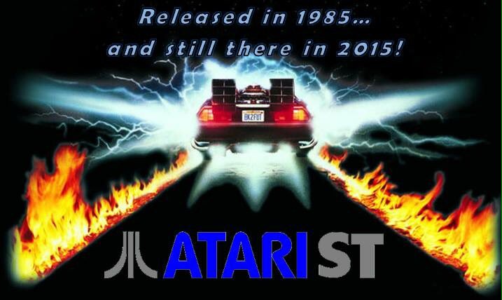 AtariSTFan's tweet photo. Back to the Atari ST!!!
Thanks to Yvan Doyeux for the picture. #atarist #30yearsAtariST
#atarifan https://t.co/H83hiqCrHq