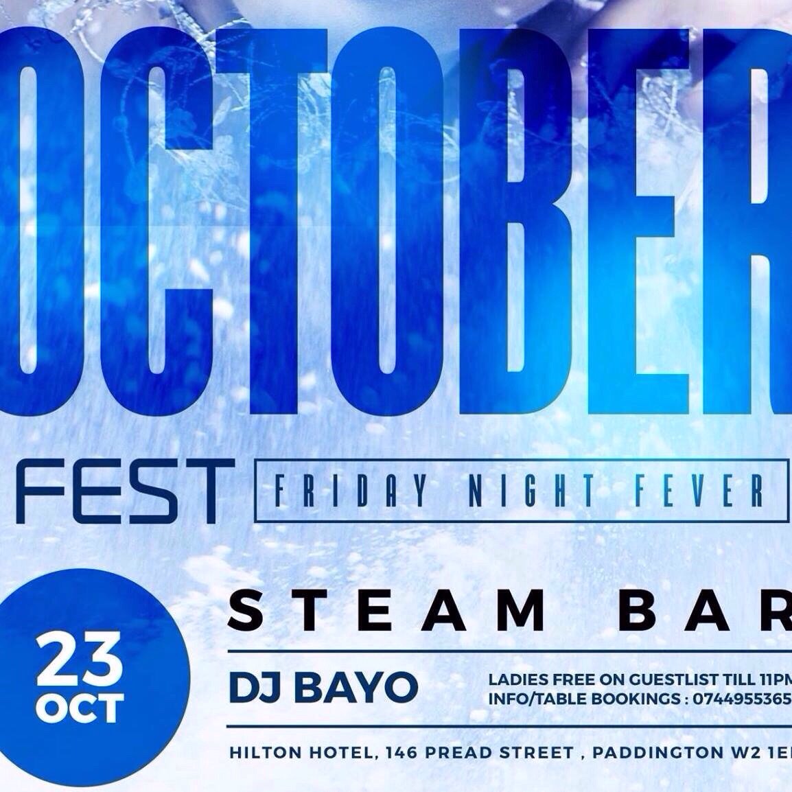 DEEJAYBAYO's tweet photo. Mad nite ahead @SteambarXhale,Paddington 2nite!!! Catch me on the decks!!! https://t.co/BjEGuTFGqz