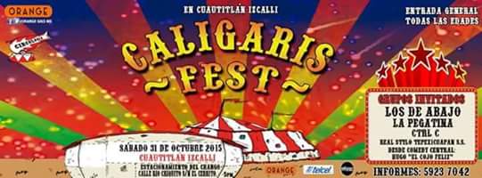 LOSCALIGARIS's tweet photo. #CALIGARISFEST #CuautitlánIzcalli #torneodefutbolito #quermes #karaoke @lapegatina , Los de Abajo y CtrlC. 31/10 https://t.co/7diQC2W5Zv