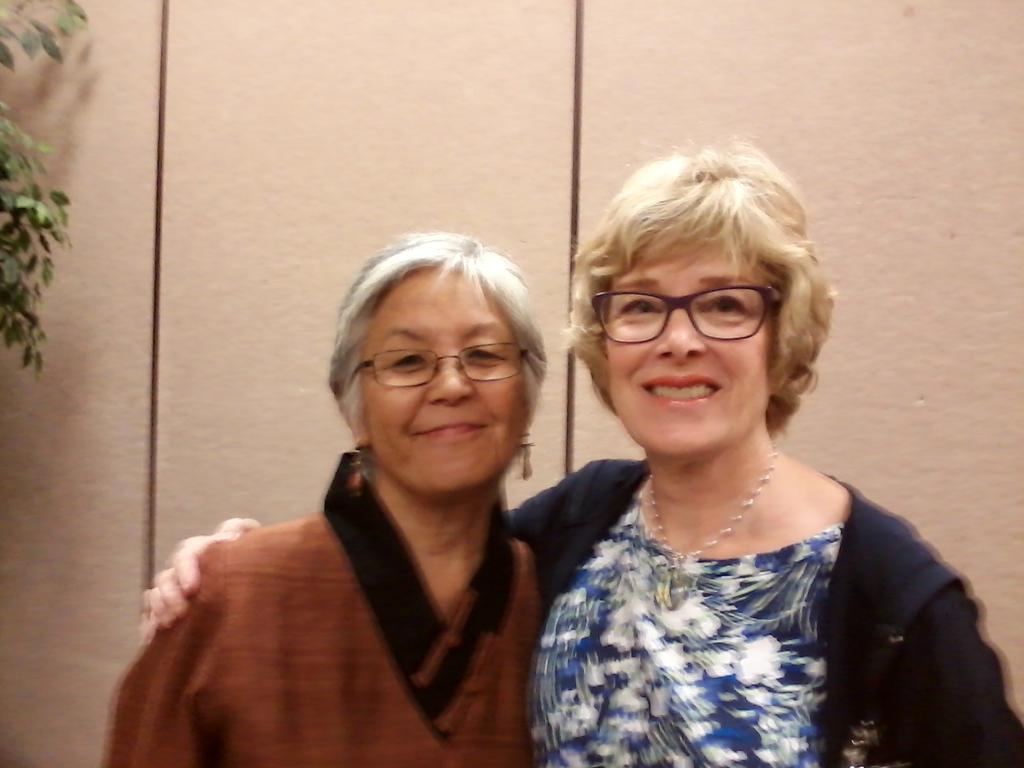 libbyatwater's tweet photo. I had the honor to hear & meet Dr. Satsuki Ina, who has documented the Japanese experience during WWII. #APH2015 https://t.co/Q5str2qJME