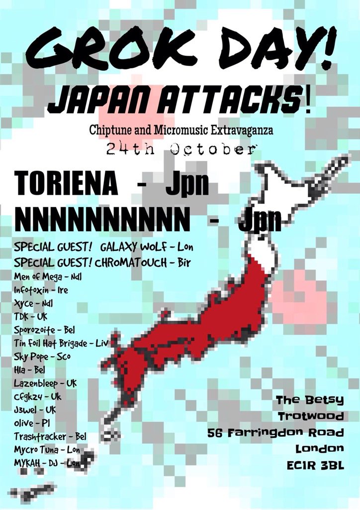 _ADRENALen_'s tweet photo. I'm on the set list for #GrokDay TOMORROW in London!
Come for an all-day Chiptune gig! :D
https://t.co/B3WaNpW6dQ https://t.co/pyIu7laFPa