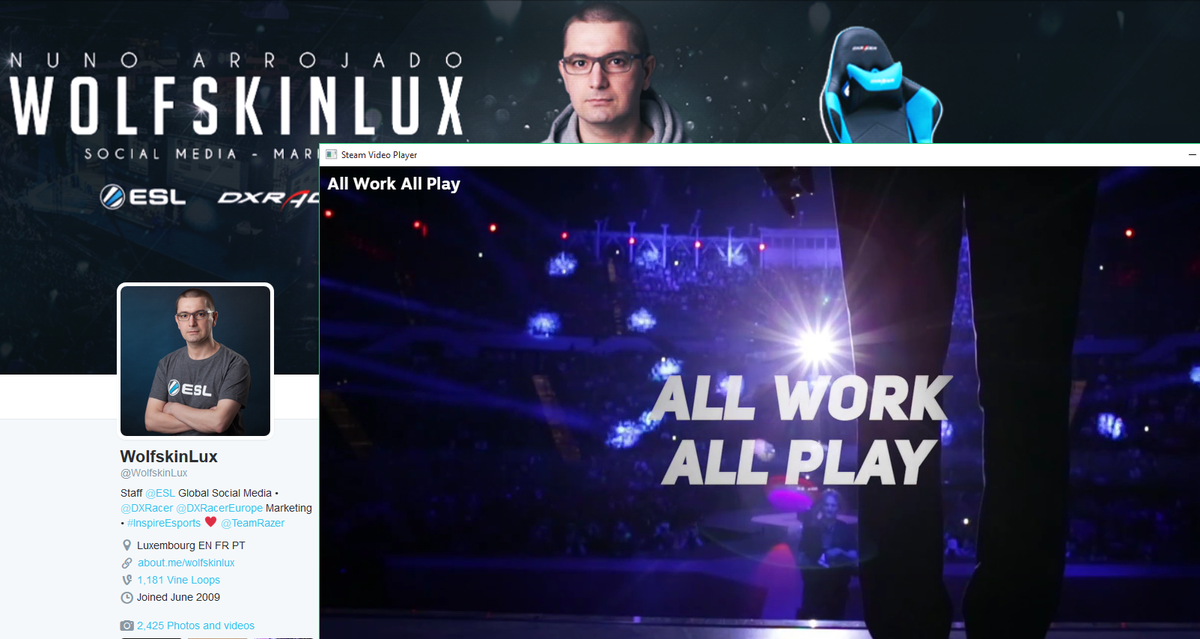 WolfskinLux's tweet photo. Witness the rise of #eSports in @AWAPMovie now available on #Steam #iTunes #XBoxVideo #PlayStationStore #GooglePlay https://t.co/eGol3SCRIZ