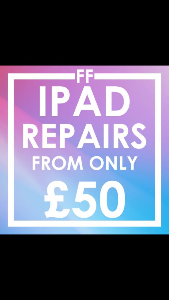 FoneFixLeics's tweet photo. Fonefixleics do Ipad repairs from only £50! https://t.co/R5lL7ohaeZ