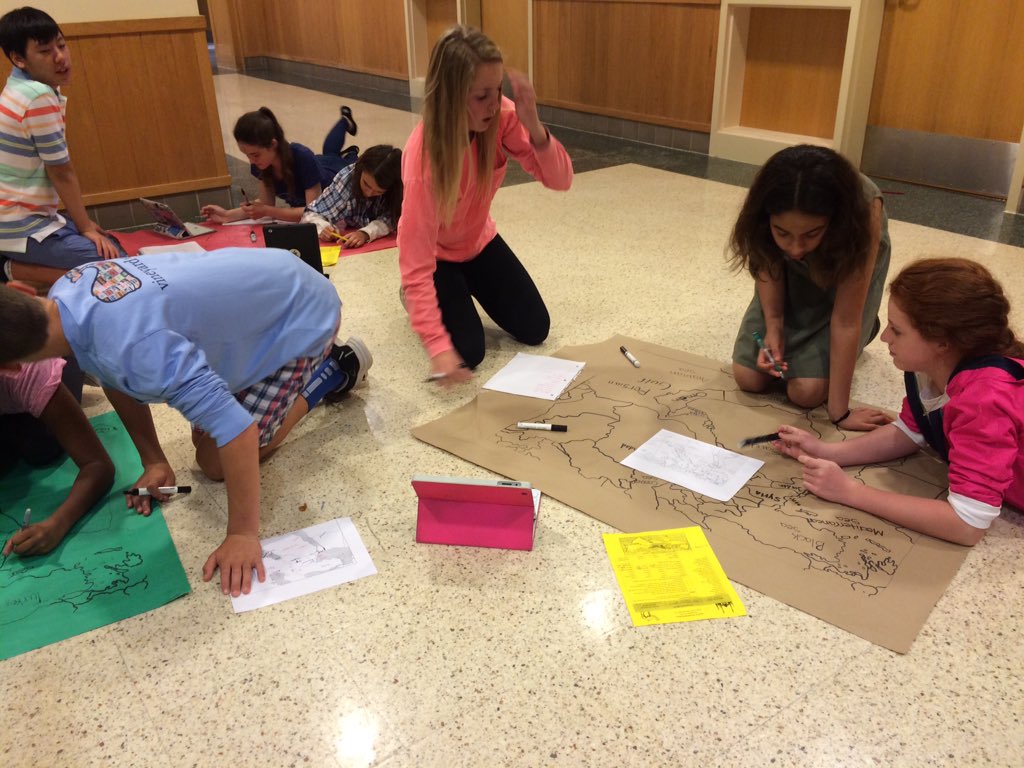 culpsclass's tweet image. Talking about geography. Working together. Mental Mapping. Mapping the Middle East.  #mentalmap #cooperativelearning