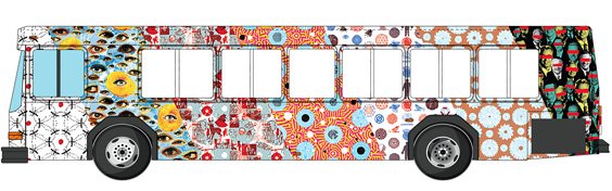 Bigger is better in terms of a canvas. #ArtinTransit