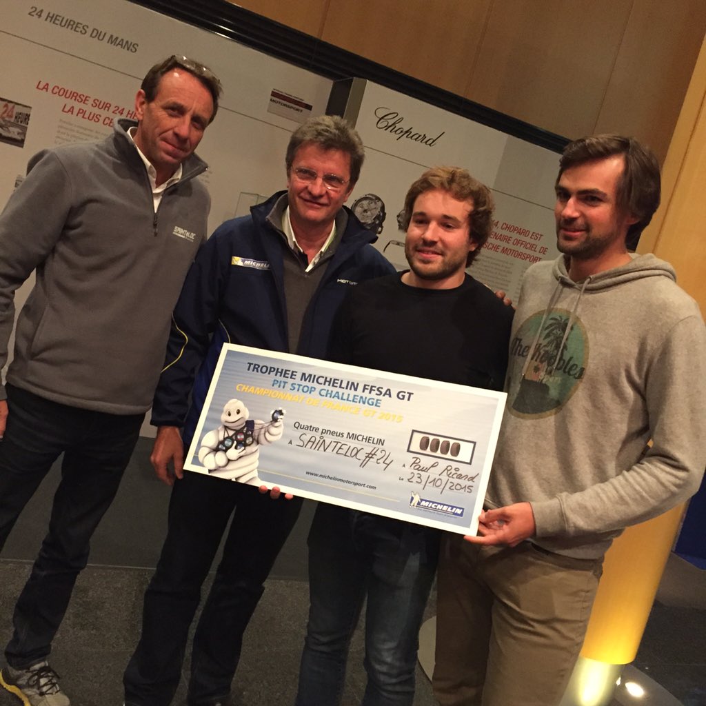 radiamotorsport's tweet image. Last ceremony @GT_Tour 2015! 🎁Bravo au Team @TeamSainteloc 🏆! #totalperformance #track2street @michelin_sport