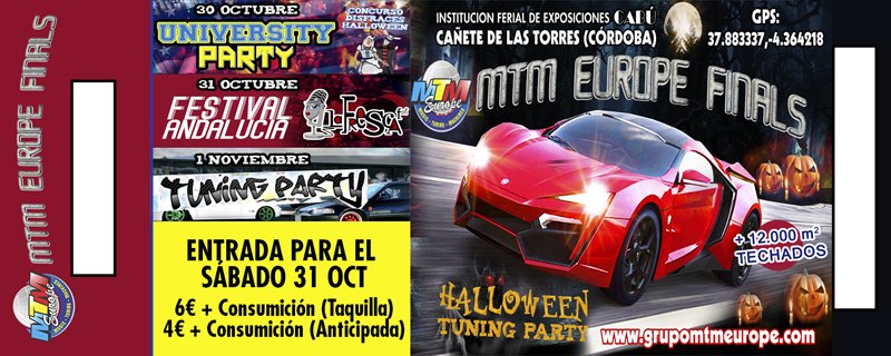 MTM_Spain's tweet photo. ¡¡¡Consigue tu entrada ya!!! +INFO: https://t.co/tiTemSQ3ih https://t.co/ZxrGEl0C9G