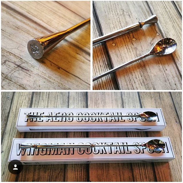 StandardSpoon's tweet photo. Hey Los Angeles! Both the Aero #cocktailspoon and Wingman #barspoon are now for sale @BarKeeperLA ! https://t.co/mI4ITdhUo0