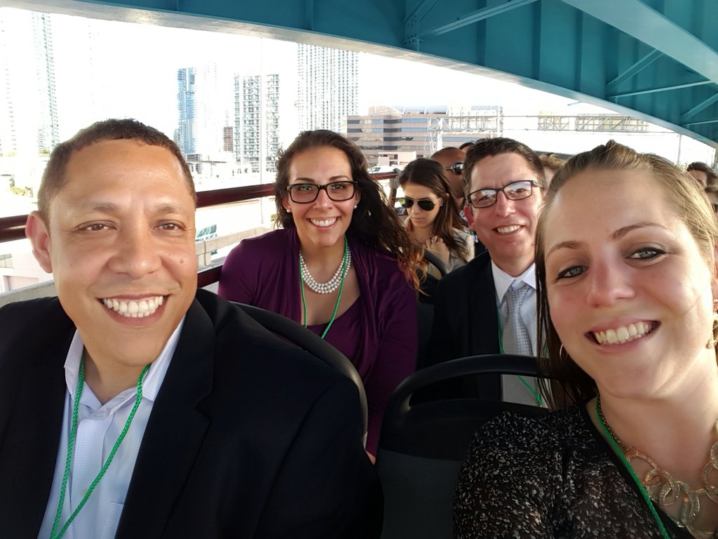 EMRegueira's tweet photo. #LeadershipMiami bus tour! @ErnestoMDCPS https://t.co/bz56F5XjQf