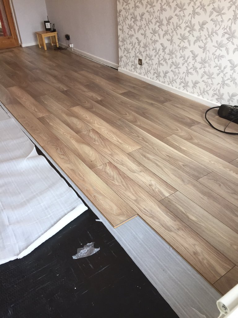 ajtile's tweet photo. Laminate flooring laid today.. Get in touch free quotes #freshlook @ShopLocalWBF https://t.co/91HOVDSRX6