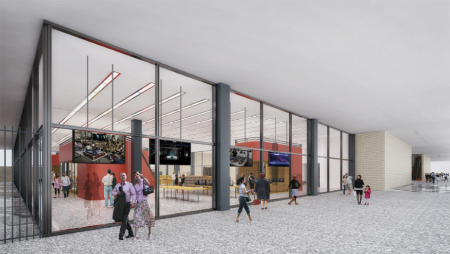 architectmag's tweet image. .@dcpl releases new renderings of the #MLKLibrary renovation bit.ly/1jD5JKA