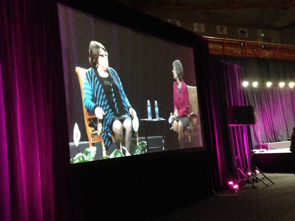 KatieIsmael's tweet photo. Justice Sotomayor with @pacificpres - tells how she 
"explored the larger community" in college #awl2015 #UOPacific https://t.co/jzM2oIHYxm
