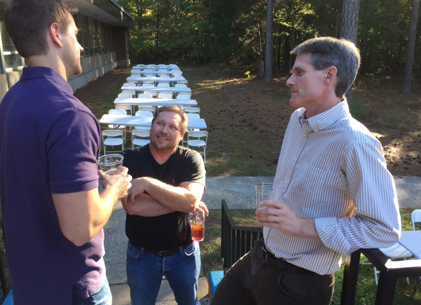 FirstFlightRec's tweet image. Lots of fun at FFVC Annual Pig Picking last night.  #startups #entrepreneurs