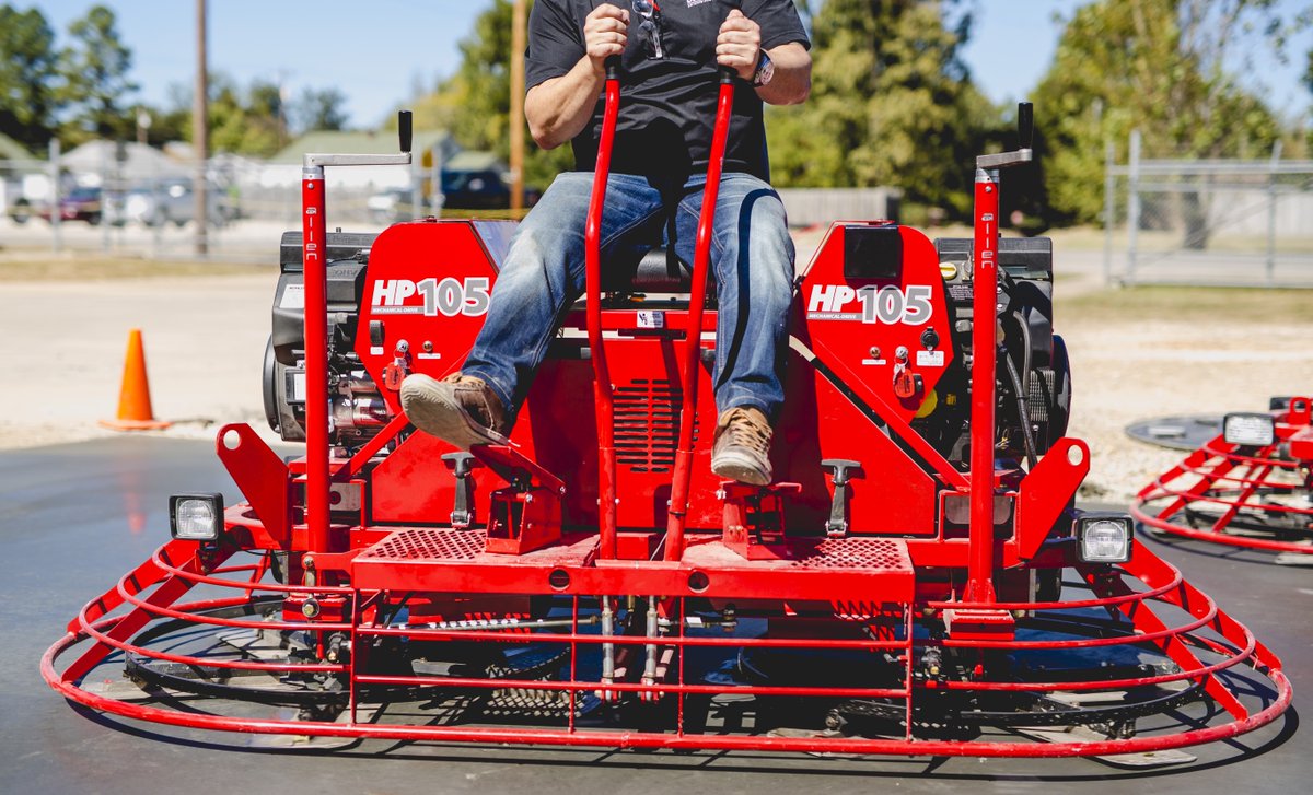 alleneng's tweet photo. We are excited to introduce the HP105 Riding Trowel, a high performance twin engine work horse. https://t.co/9STVa6zkKp