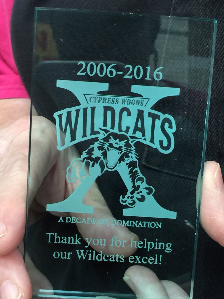 Cypress Woods HS tweet media