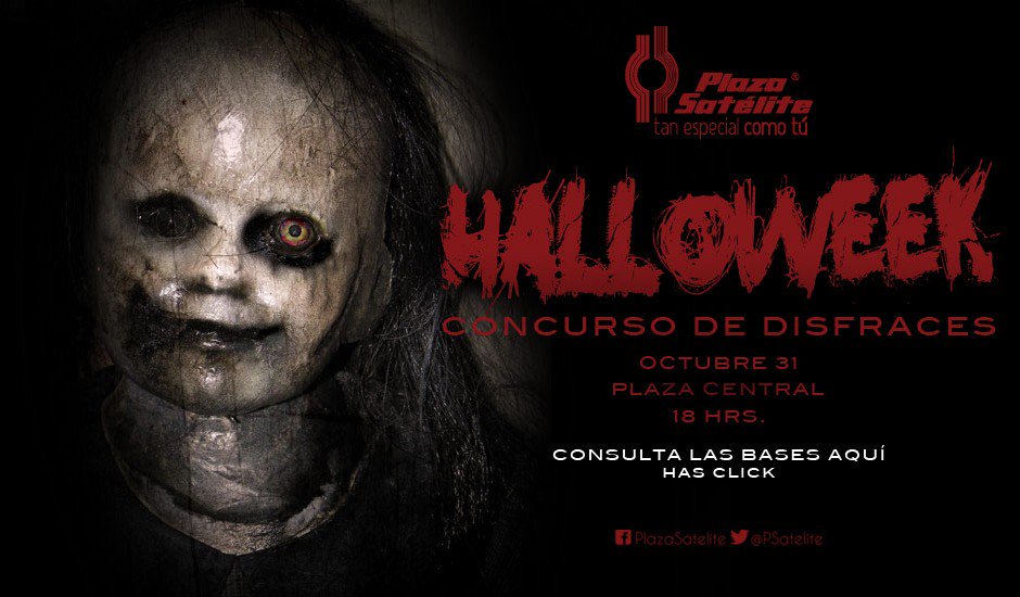 PSatelite's tweet image. Participa en nuestro tradicional concurso de disfraces. Consulta las bases aquí bit.ly/1QBju6W