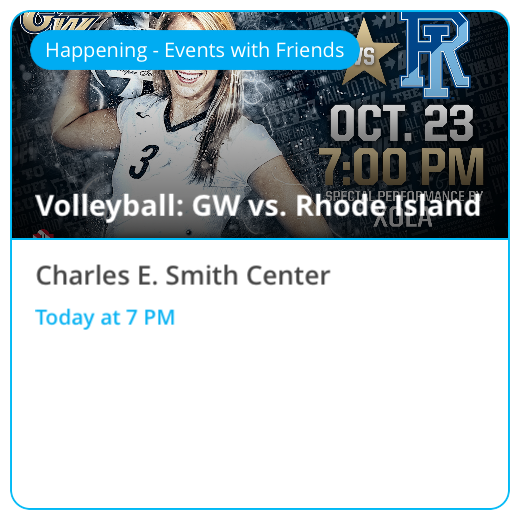 GW Volleyball tweet media