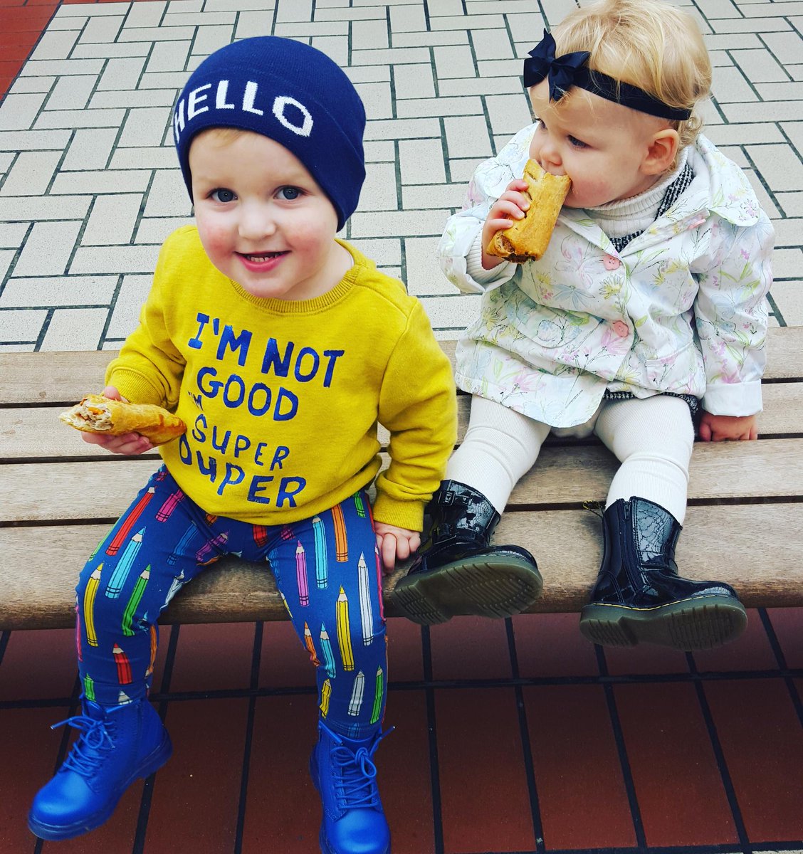 holsb86's tweet photo. @nextofficial I think my boy Arlo completely rocks the girls leggings 😉 https://t.co/9EhTmCmga9