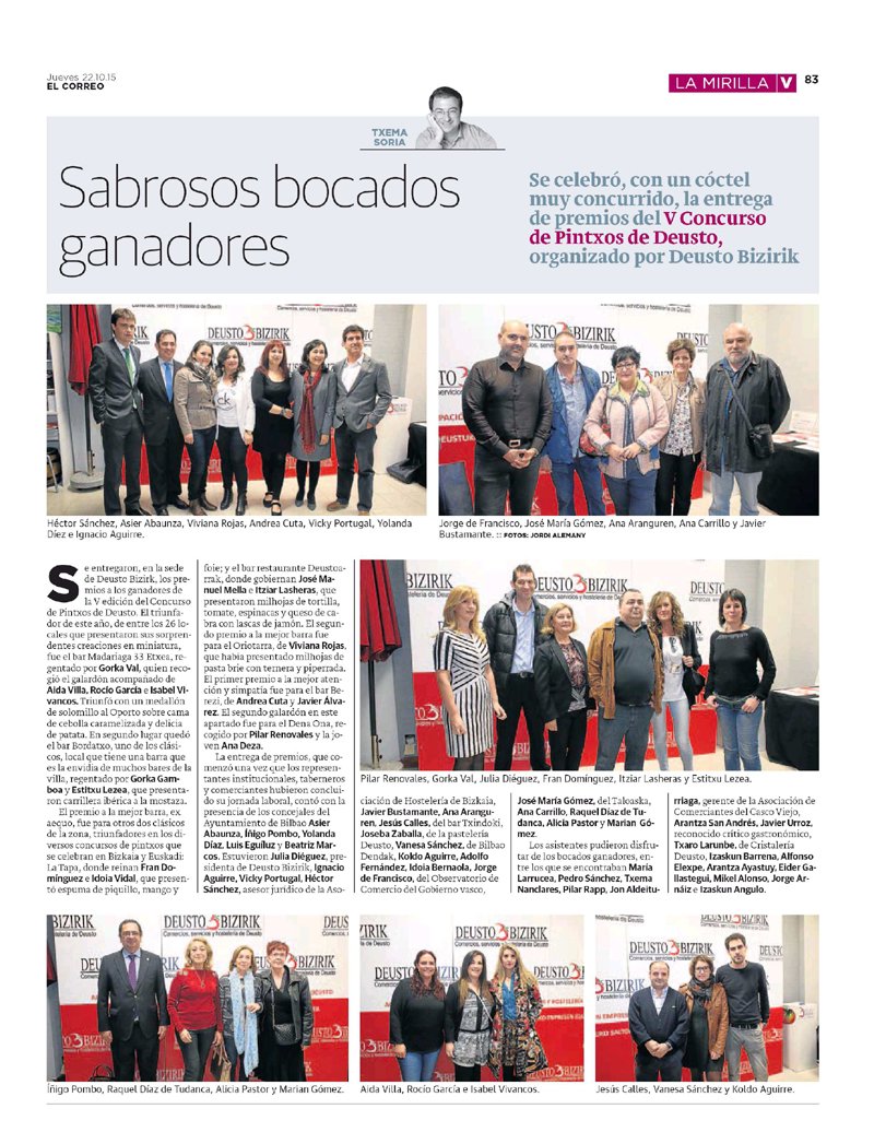 deustoarrak's tweet photo. Tarde de premio ,gracias a todos . https://t.co/7z6uPmbZBh