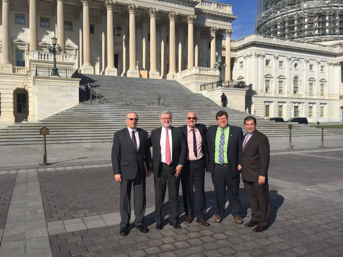 <a href="/TheSeminoleCos/">Seminole_Financial</a> Chris Diaz &amp; <a href="/DWEA/">Distributed Wind</a> Board on Capitol Hill this week lobbying Congress for advancement of wind energy